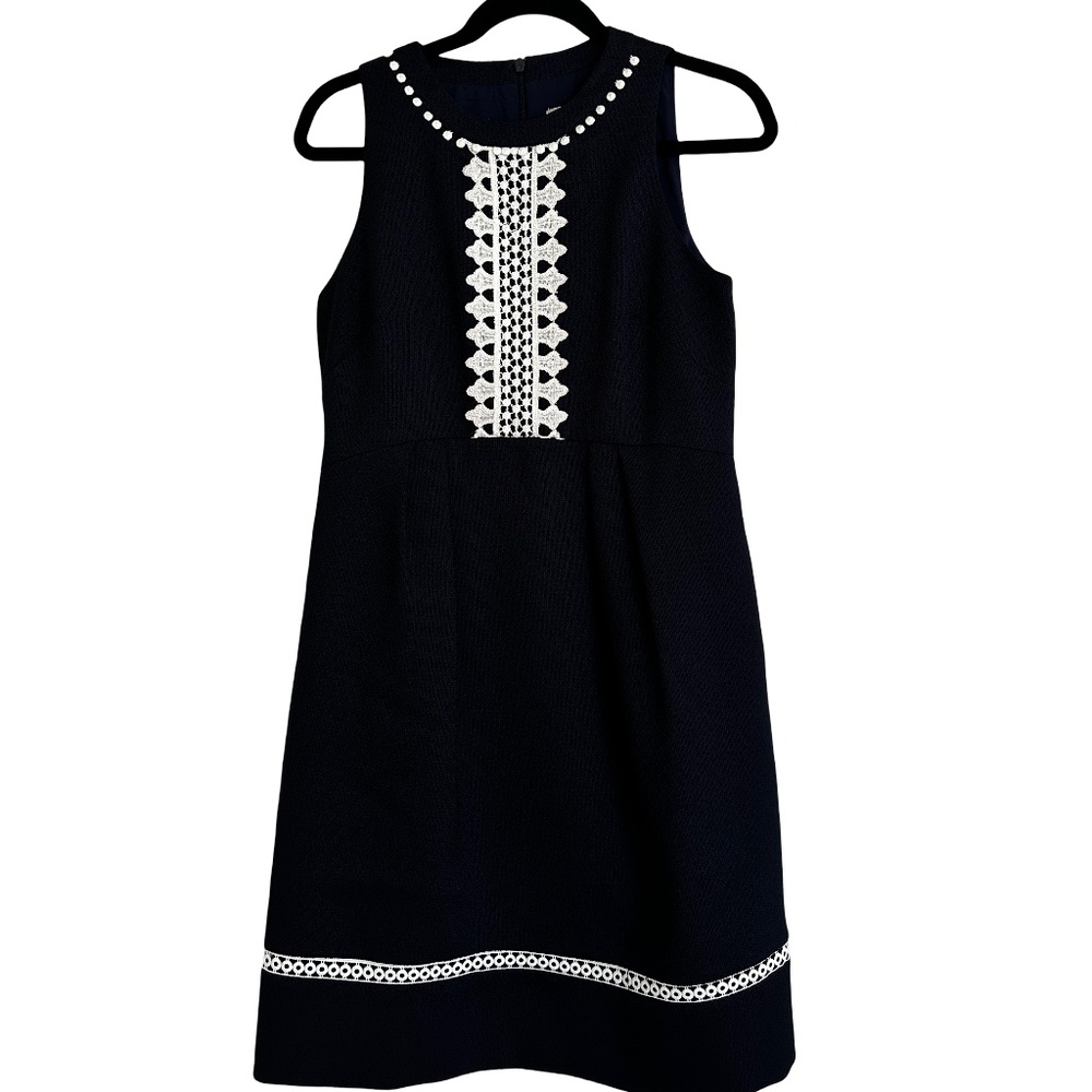Navy Blue Sleeveless Dress